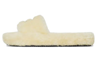 CELINE Triomphe Slip Resistant Slide Slippers Women's Yellow