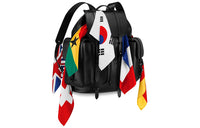 LOUIS VUITTON Christopher Backpack Flags Gm Black Multicolor
