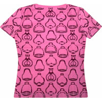 HERMES T-Shirts Women's Pink