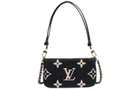 LOUIS VUITTON Multi Pochette Monogram Empreinte Bi-color Black