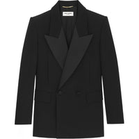 SAINT LAURENT Double-Breasted Tuxedo Jacket
