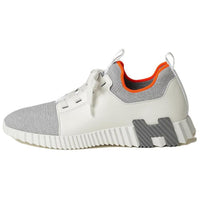 HERMES Depart Low-Top Casual Shoes Men's Gray White