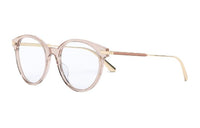DIOR Polyethylene Oval Eyeglass Frames Women's Pink