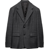 PRADA SS24 Business Suit Coat Men's Gray
