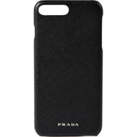 PRADA Leather Material Durable Phone Cases Available For IPhone Business Formal