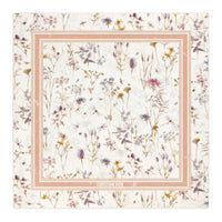 DIOR Cashmere Silk Scarves Women's White