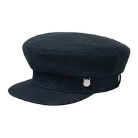 HERMES Cotton Berets Women's Blue