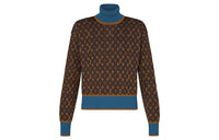 LOUIS VUITTON New Quarterly Products Of LV Sweaters Women's Umber