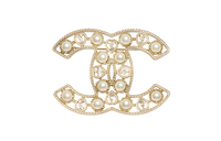 CHANEL Brooches Women's Gold