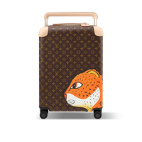 LOUIS VUITTON Horizon Monogram Reverse Canvas Trolley Bag Unisex Brown