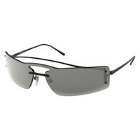 PRADA Metal Aviator Sunglasses Women's Gray
