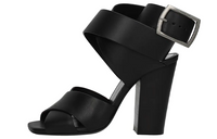 SAINT LAURENT One Strap Sandals Women's Black