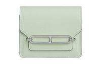 HERMES Roulis Evercolor Calfskin Wallet Women's 0S Vert Fizz Bubble Green
