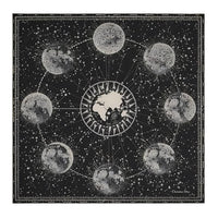 DIOR Silk Scarves Women's Black