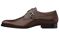 HERMES Boris Dress Shoes Men's Tan