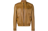 PRADA Leather Jackets Men Light Umber