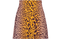MIU MIU Casual Short Skirts Women's Brown