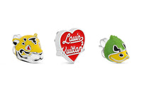 LOUIS VUITTON X Nigo Earring Set Of 3