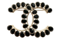 CHANEL Brooches Women's Black