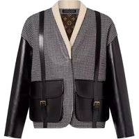 LOUIS VUITTON Jackets Coats Women's Black
