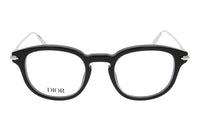 DIOR Acetate Irregular Shape Eyeglass Frames Men's Black