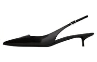 SAINT LAURENT Cherish Embellished Slingback Pumps