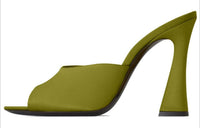 SAINT LAURENT Suite 105mm Mules