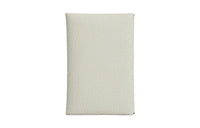 HERMES Calvi Mysore Goat Skin Card Holder Women's Mushroom White