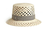 HERMES Bucket Hats Unisex Camel