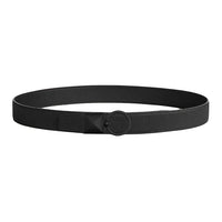 HERMES Calfskin Leather Belts Men's Black Width: 3.2CM