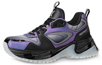 LOUIS VUITTON Run Away Pulse Low-Top Athletic Shoes Men's Black Purple