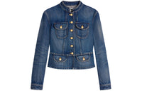 CELINE SS24 Denim Jacket Women's Blue