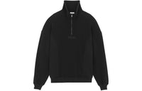 SAINT LAURENT Half Zipped Long Sleeved Sweatshirt
