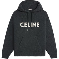 CELINE Sweater In Ribbed Wool