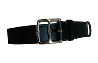 HERMES Leather Belts Unisex Black/Gold
