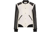SAINT LAURENT Jackets Women's Black/White