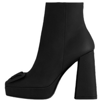 LOUIS VUITTON Shake Ankle Boots 9.5cm Women's Black