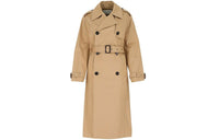 SAINT LAURENT Trench Coats Women's Beige
