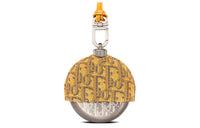 DIOR Oblique Printed Fabric With Stainless Steel Bag Accessories Unisex Gold Multicolor Yellow