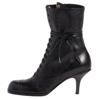 MIU MIU Ankle Boots 7.5cm Women's Black