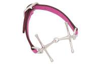 HERMES Leather Palladium-Plated Bracelets Women's Pink