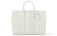 LOUIS VUITTON Embossed Taurillon Leather Handbag Men's Full Moonlight