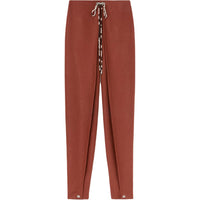 Loro Piana SS24 Casual Pants Women's Black Sugar Brown Red