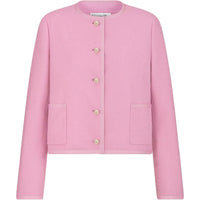 DIOR FW24 Jackets Coats Women's Pink