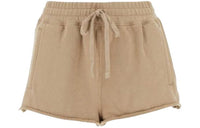 MIU MIU Garment dyed Cotton Fleece Shorts