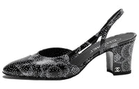 CHANEL Chunky Heel High Heels Women's Black