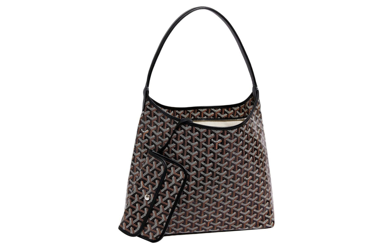 GOYARD Bohème Hobo Canvas With Leather Hobo Bag Shoulder Bag Shoulder Bag Women's