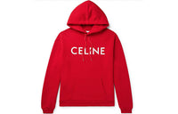 CELINE Unisex Street Style Cotton Logo Luxury Hoodies