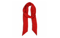 SAINT LAURENT Silk Scarves Women's Red