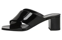 SAINT LAURENT Slide Slippers Women's Black